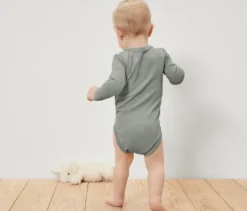 3 Baby-Ripp-Langarmbodys