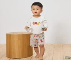 Baby-Set: Body und Shorts