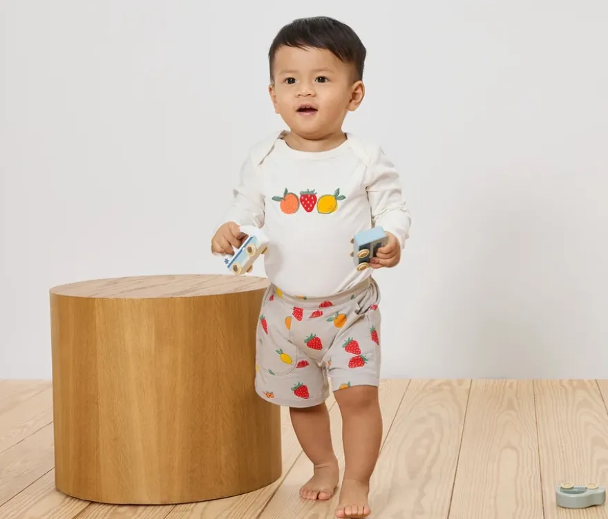 Baby-Set: Body und Shorts