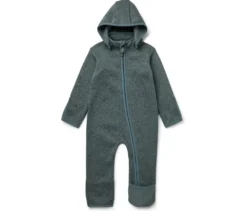 Baby-Strickfleece-Overall