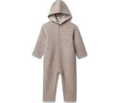 Baby-Walkoverall mit Merinowolle