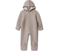 Baby-Walkoverall mit Merinowolle