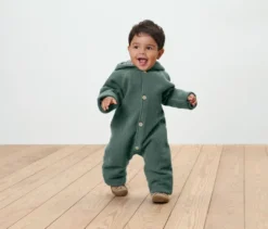 Baby Walkoverall mit Wolle