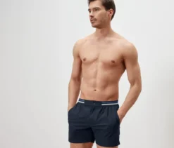 Badeshorts, dunkelblau