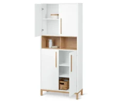 Bad-Hochschrank »Eklund«, weiß