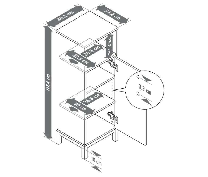 Badschrank
