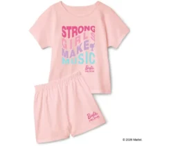 Barbie loves Helene Fischer Kinder-Pyjama, kurz