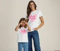 Barbie loves Helene Fischer Kinder-T-Shirt