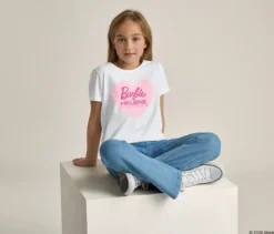 Barbie loves Helene Fischer Kinder-T-Shirt