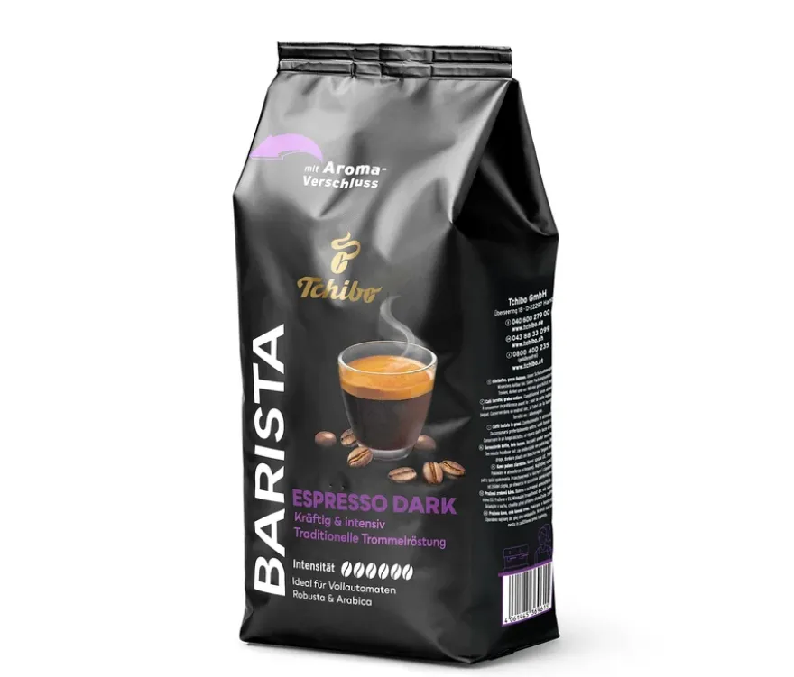 BARISTA Espresso Dark - 2 x 1 kg Ganze Bohne