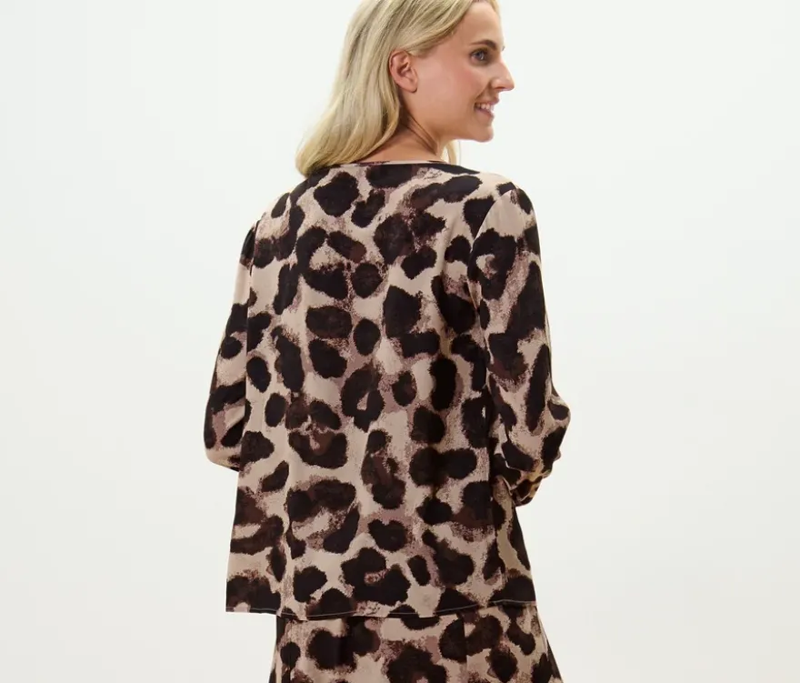 Bedruckte Bluse