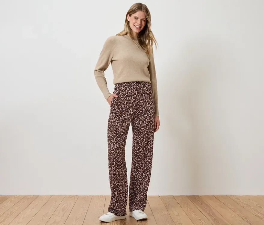 Bedruckte Jerseyhose