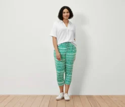 Bedruckte 3/4-Jerseyhose