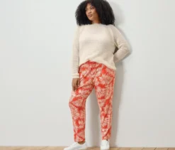 Bedruckte Jerseyhose