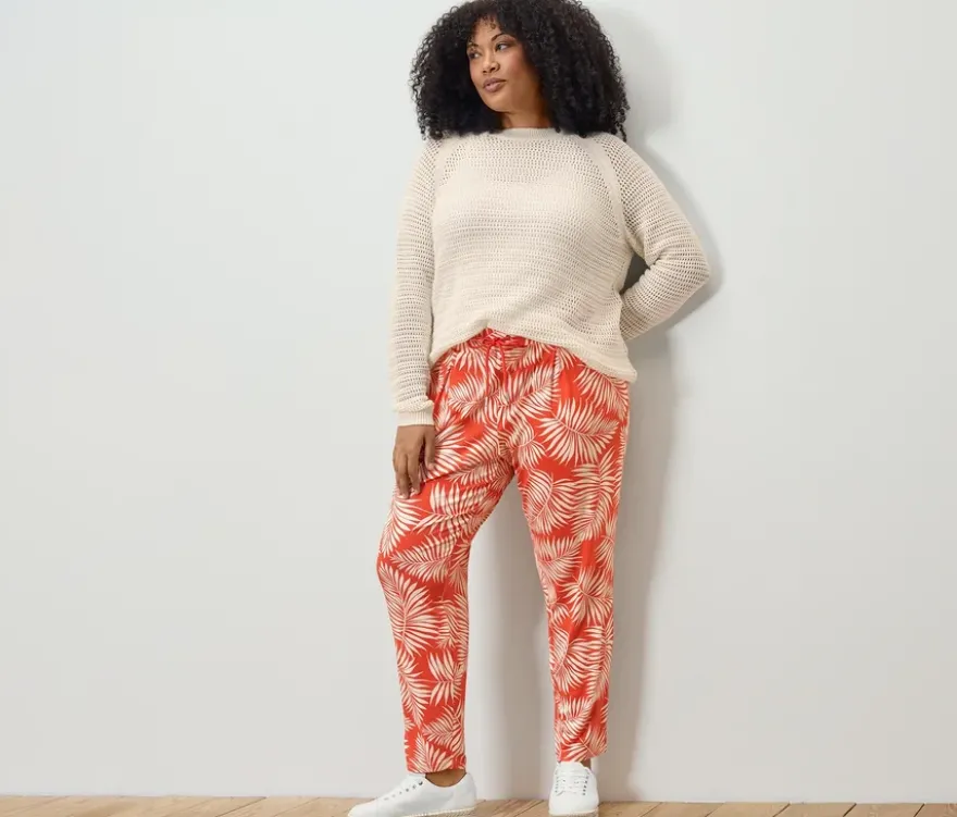 Bedruckte Jerseyhose