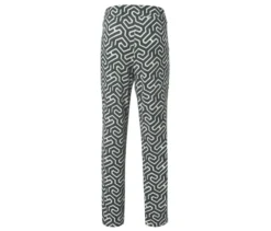Bedruckte Jerseyhose, grün