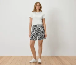 Bedruckte Jerseyshorts