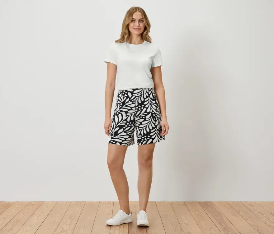 Bedruckte Jerseyshorts