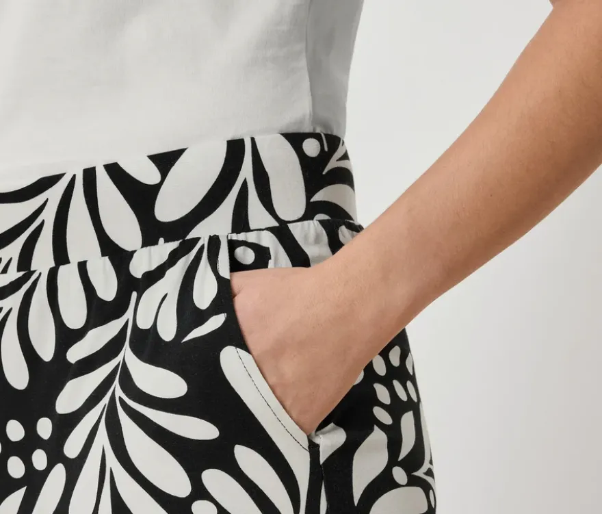 Bedruckte Jerseyshorts