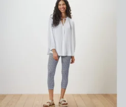 Bedruckte 3/4-Leggings