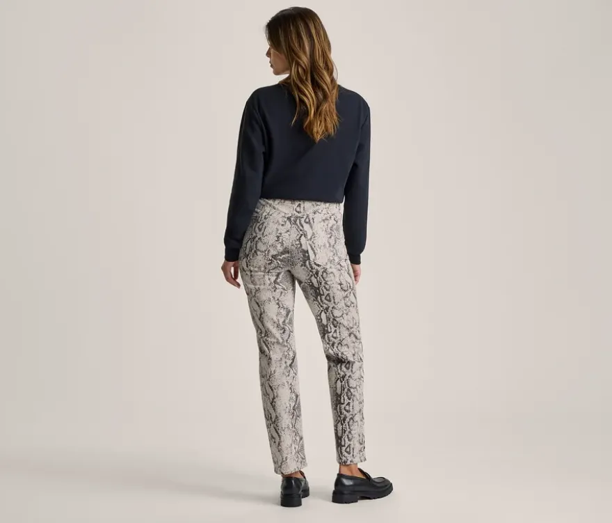 Bedruckte Modern Jeans ‒ Fit »Ava«