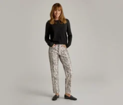 Bedruckte Modern Jeans ‒ Fit »Ava«