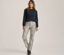 Bedruckte Modern Jeans ‒ Fit »Ava«