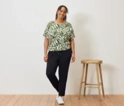 Bedrucktes Blusenshirt