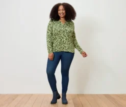 Bedrucktes Blusenshirt