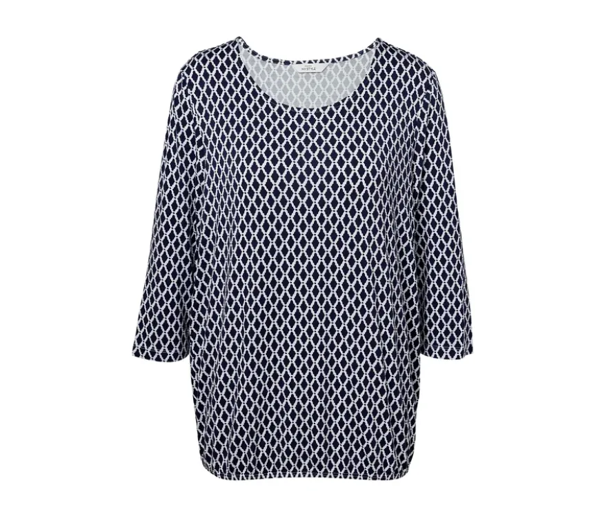 Bedrucktes Blusenshirt