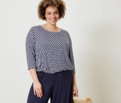 Bedrucktes Blusenshirt