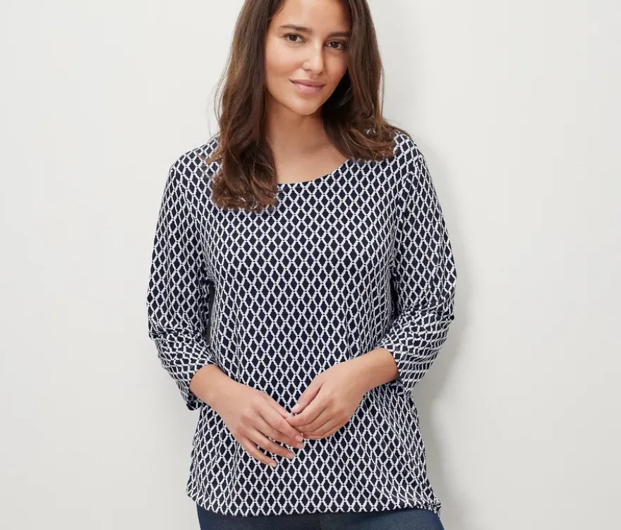 Bedrucktes Blusenshirt