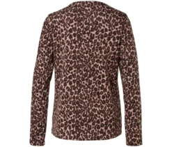 Bedrucktes Blusenshirt aus Modal-Mix