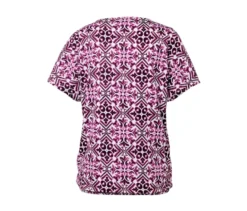 Bedrucktes Blusenshirt, berry