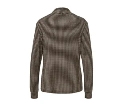 Bedrucktes Blusenshirt mit V-Ausschnitt