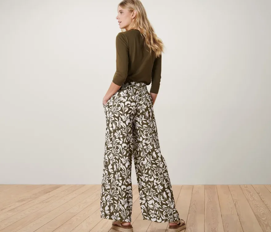 Bedruckte Schlupfhose