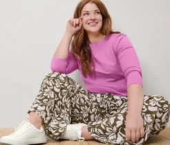 Bedruckte Schlupfhose