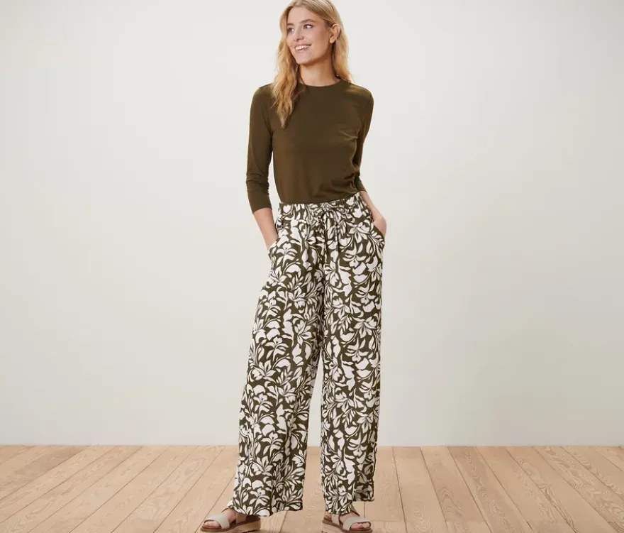 Bedruckte Schlupfhose