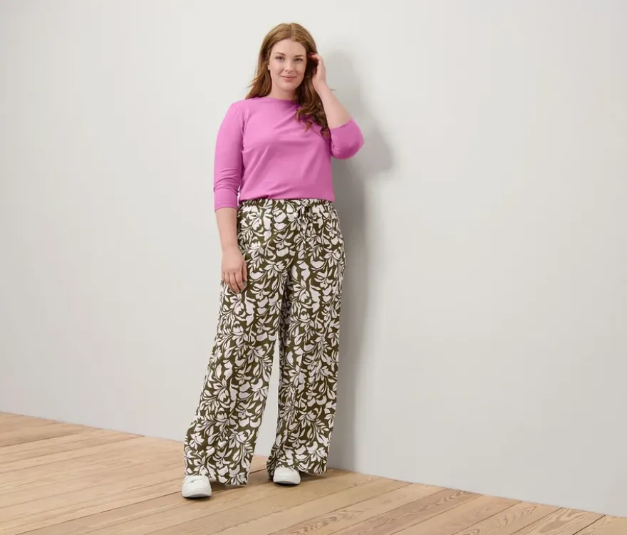 Bedruckte Schlupfhose
