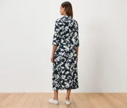 Bedrucktes Hemdblusenkleid