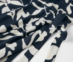 Bedrucktes Hemdblusenkleid