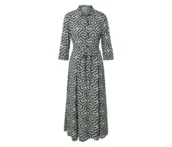 Bedrucktes Hemdblusenkleid