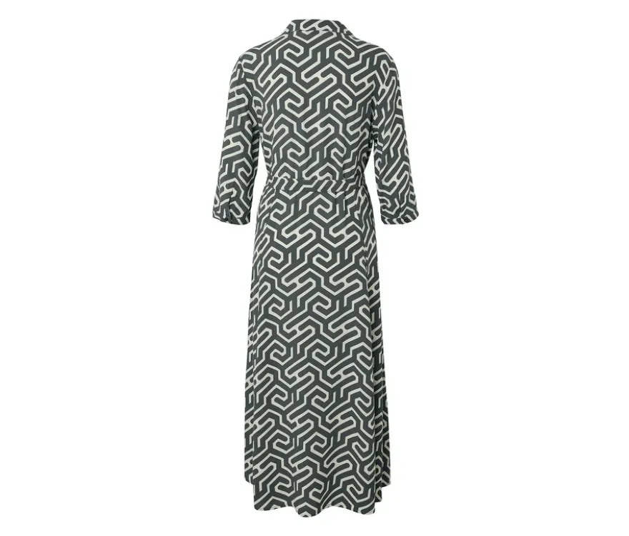 Bedrucktes Hemdblusenkleid