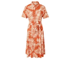 Bedrucktes Hemdblusenkleid