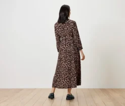 Bedrucktes Hemdblusenkleid