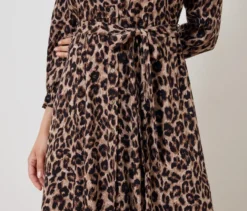 Bedrucktes Hemdblusenkleid