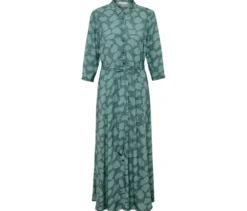 Bedrucktes Hemdblusenkleid