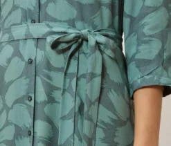 Bedrucktes Hemdblusenkleid
