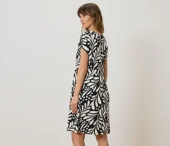Bedrucktes Jerseykleid