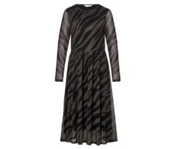 Bedrucktes Mesh-Kleid
